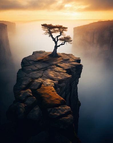 Sunrise in the mountains