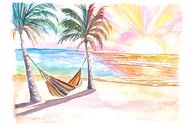 Tropical hammock in Palm Shadow with ocean sounds by Markus Bleichner thumbnail