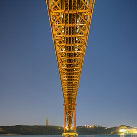 Ponte 25 de Abril, Lissabon van Niels Maljaars