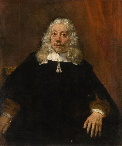 Porträt eines blonden Mannes, Rembrandt van Rijn von Rembrandt van Rijn
