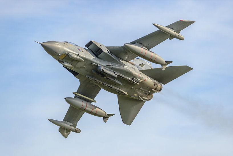 Take-off Royal Air Force Panavia Tornado. by Jaap van den Berg