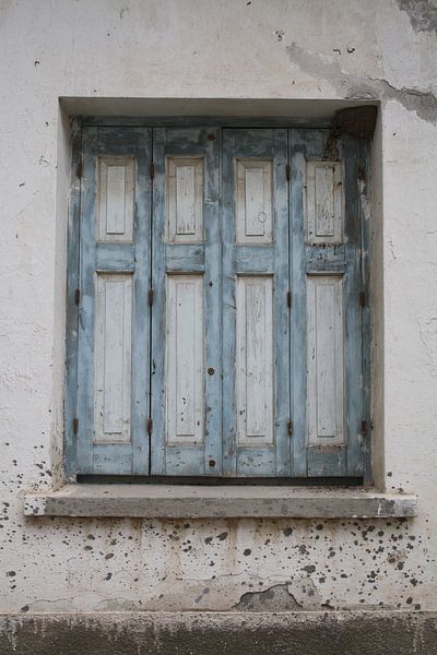 Raam op Lesbos van Jetty Boterhoek