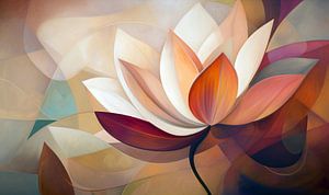 Lotus Abstrakte Fantasie