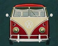 Volkswagen Combi Deluxe 1963 vooraanzicht