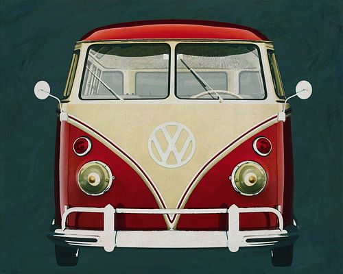Volkswagen Combi Deluxe 1963 vooraanzicht