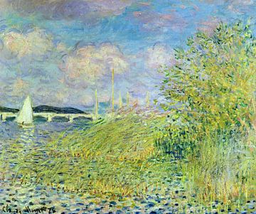 Claude Monet,Die Seine bei Chatou in der Nähe von Argenteuil, 1878