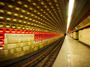 Metrostation in Praag