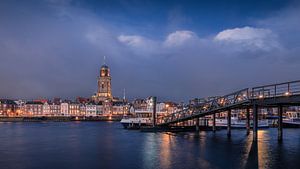 Skyline Deventer blauwe uur - versie 1
