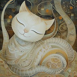 Malerei Kater von Wunderbare Kunst