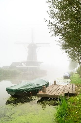 Mist in Bleskensgraaf