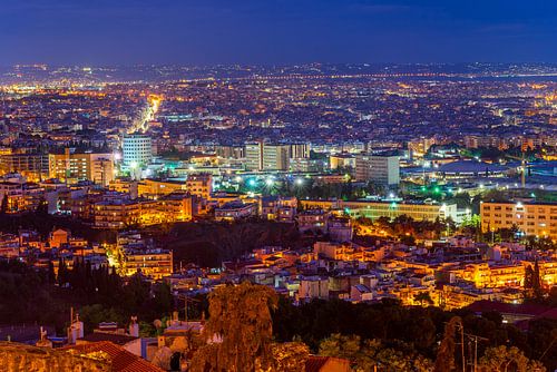 Ligne d'horizon de Thessalonique (Grèce)