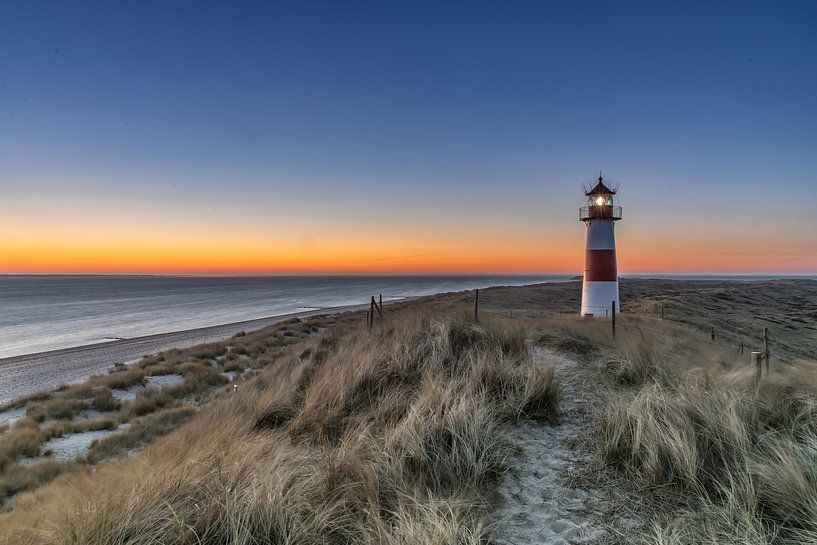 Leuchtturm List Ost, Sylt, Deutschland von Achim Thomae Photography