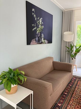 Stilleben mit Kuh-Petersilie [horizontal].