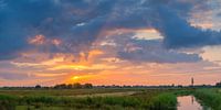 Sunrise Windmill Oudega by Henk Meijer Photography thumbnail