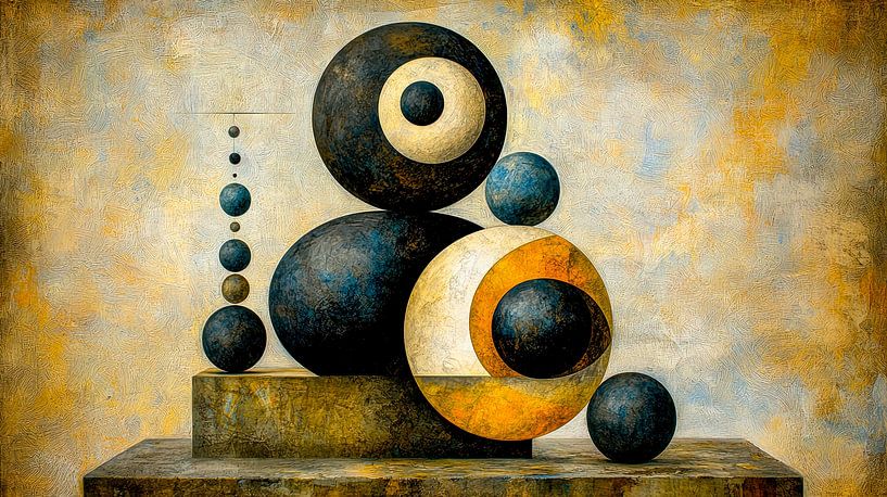 Orchestre galant des sphères par Klaus Tesching - Art-AI