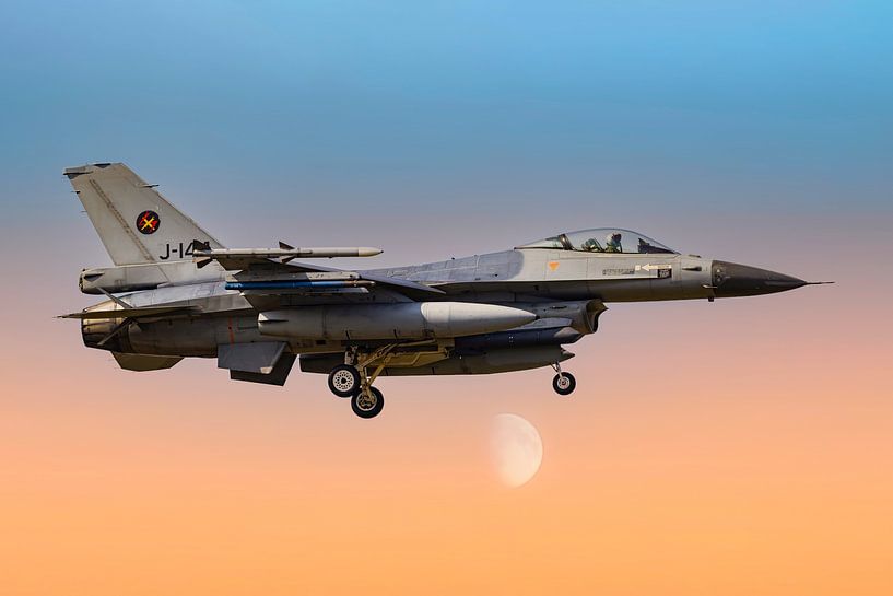 F-16 Fighting Falcon, le J144, Pays-Bas par Gert Hilbink