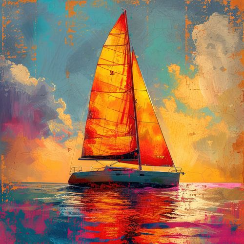 Zeilboot Maan Maritiem Zee Nautisch