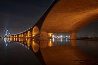 Hoogwater de oversteek te nijmegen