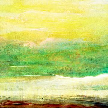 Brouillard Vert Jaune sur Claudia Gründler