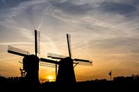 Windmill silhouette
