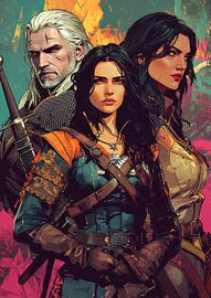 Epic Witcher Saga: A Fusion of Art and Fantasy