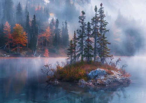 Autumn colours, twice as beautiful