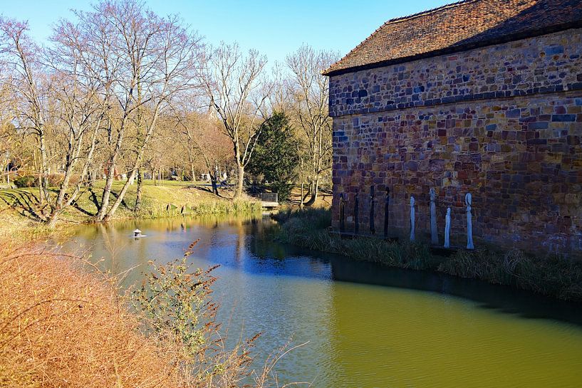 Burgruine in Bad Vilbel von Thomas Riess
