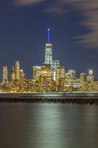 New York Skyline - View from Hoboken (9) van Tux Photography