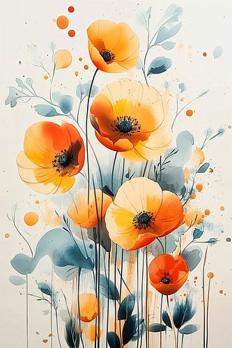 Flowers Watercolor no.8