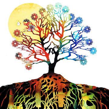 Spiritual Art Tree of life