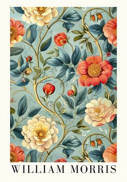 William Morris Poster von Niklas Maximilian