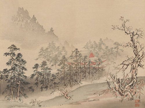 Motif from Yōfu gajō (Picture Album of the Peaceful Capital)