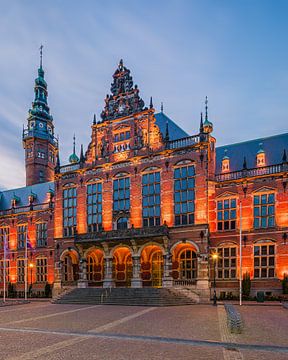 Academiegebouw Groningen van Henk Meijer Photography