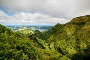 Blick von Boca do Inferno, São Miguel, Azoren, Portugal 6