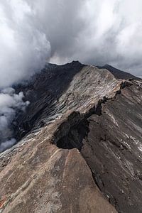 Mt Bromo crater rim