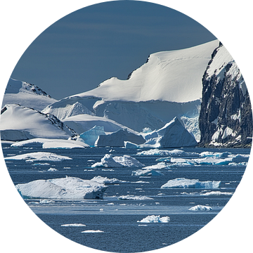 Drijfijs op Antarctica van Kai Müller