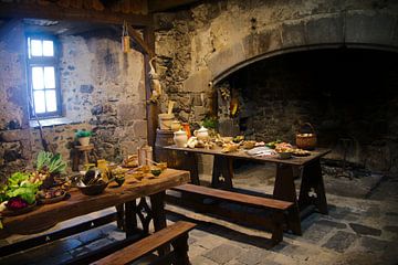 Keuken in een Kasteel van Brechje Kroezen