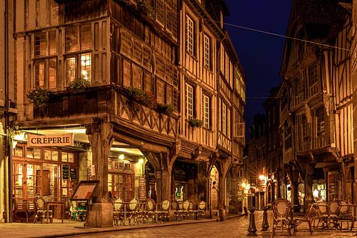 Nacht in Dinan