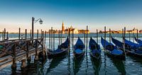 Venice gondolas
