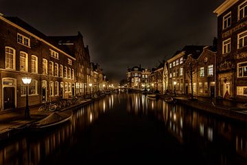 Oude Rijn Leiden van Michael van der Burg