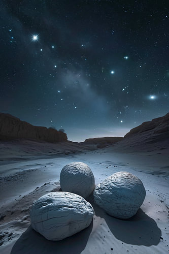 La nuit dans le désert