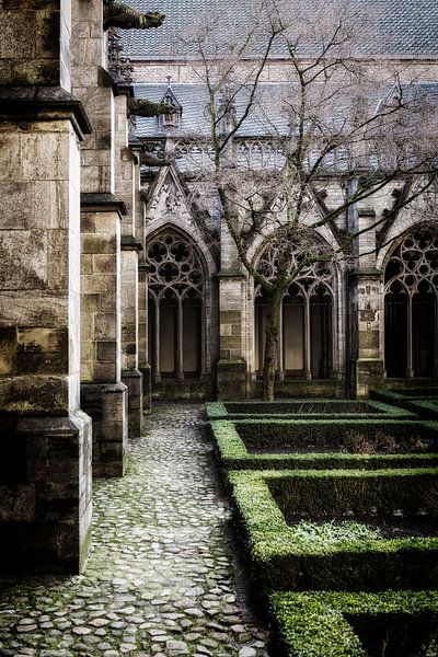 The Pandhof of the Dom Church in Utrecht (3) by André Blom Fotografie Utrecht
