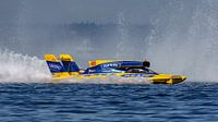 H1 Unlimited hydroplane raceboot. van Jaap van den Berg thumbnail