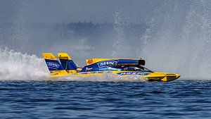 H1 Unlimited Wasserflugzeug-Rennboot.