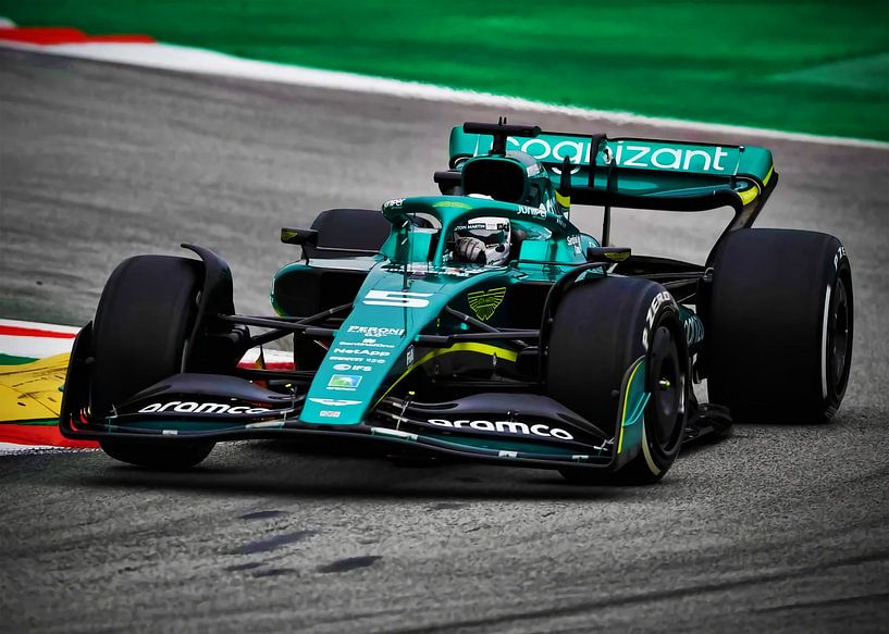 Autorennen Sebastian Vettel F1 2022 von Steven Kingsbury