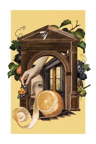 a Collage of Art by Marja van den Hurk