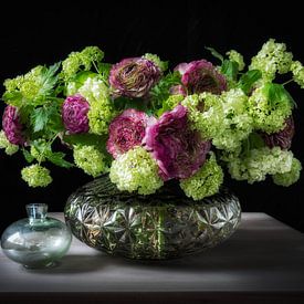 stilleven met bloemen van Richard Mijnten