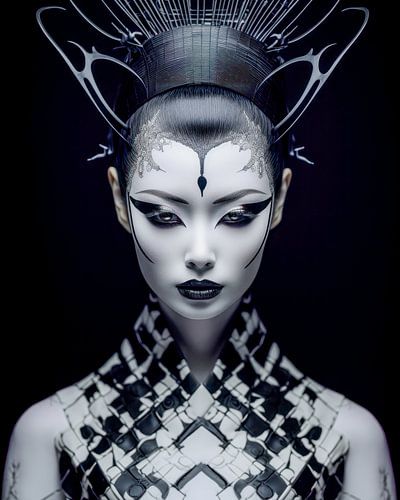 Zwart-wit visie op stilte