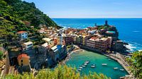 Vernazza vue d'en haut par Roy Poots Aperçu