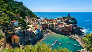 Vernazza von oben